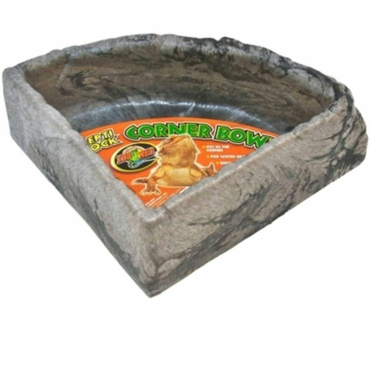 Image for Zoo Med Repti Rock Corner Bowl (X-Large) by Josh's Frogs