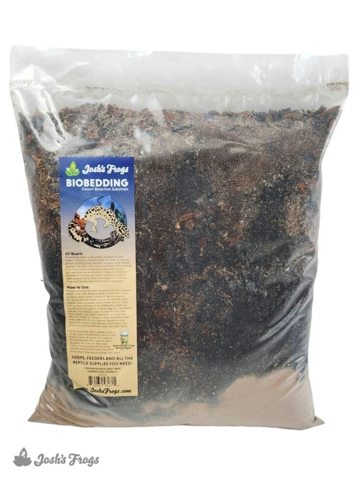 Image 1 for Josh's Frogs BioBedding Desert Bioactive Substrate (10 quarts) by Josh's Frogs