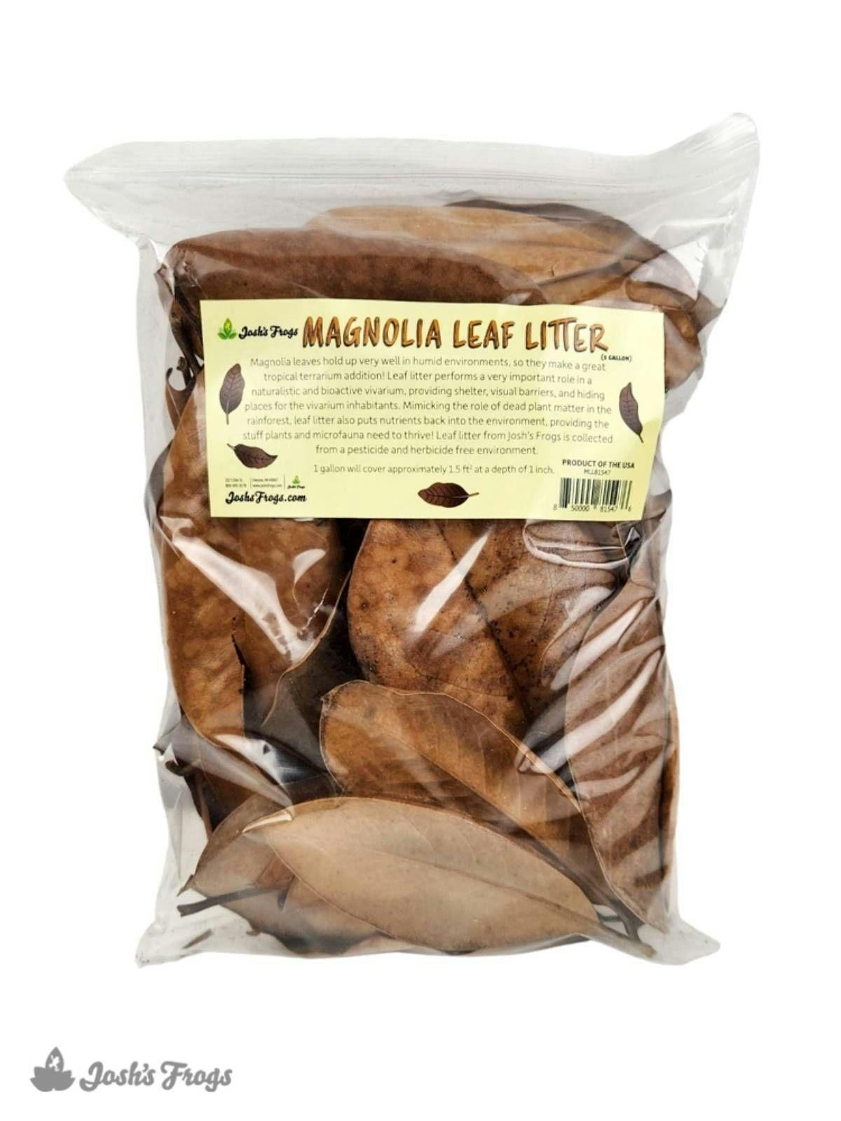 Image 1 for Magnolia Leaf Litter (1 Gallon) by Josh's Frogs